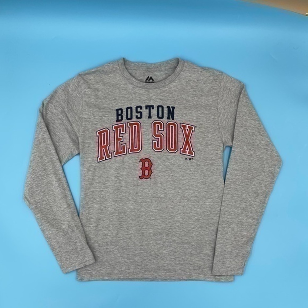 Majestic Boston Red Sox Long-Sleeve Tee
